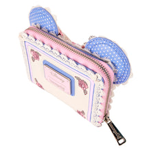 Loungefly Minnie Floral And Lace Ears Zip Around Wallet
