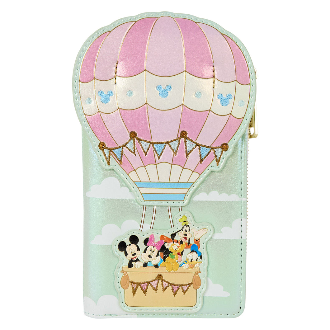 Loungefly Mickey & Friends Hot Air Balloon Wallet