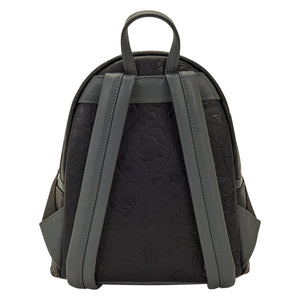 Wednesday Black Roses Mini Backpack
