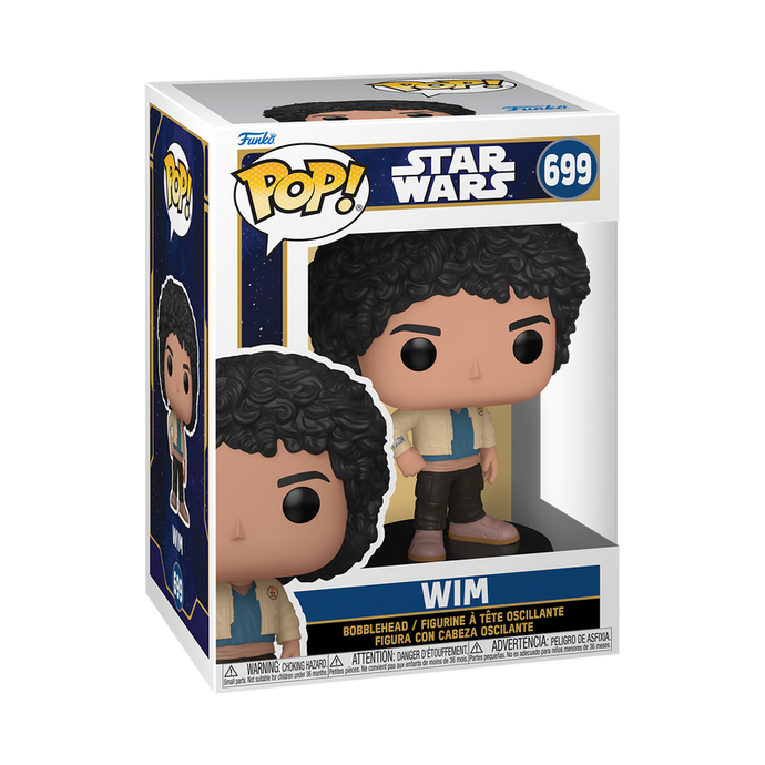 Funko POP! Star Wars: Skeleton Crew WIM #699 (Pop Protector Included)