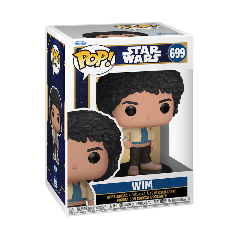 Funko POP! Star Wars: Skeleton Crew WIM #699 (Pop Protector Included)