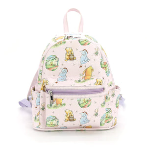 Winnie The Pooh All Over Pattern Mini Backpack