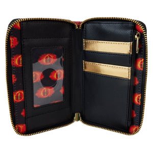 Preorder Loungefly WB Lord of the Rings The one Ring Zip Around Wallet