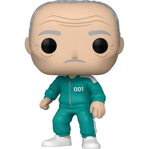 Funko Pop! Netflix (Squid) Game Player 001: Oh Il-Nam #1223 (Pop Protector Included)