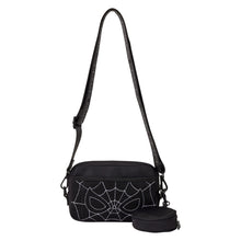 Spider-Man Black & White Suit Sling Crossbody Bag with Coin Bag