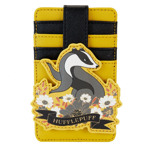 Preorder Loungefly Harry Potter Hufflepuff House Tattoo Card Holder