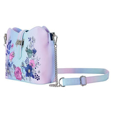 Loungefly  Sleeping Beauty 65th Anniversary Floral Crown Crossbody Bag