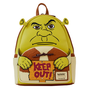 Loungefly Dreamworks Shrek Keep out Cosplay Mini Backpack
