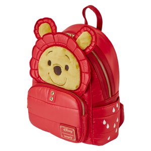 Loungefly Winnie the Pooh Puffer Jacket Cosplay Mini Backpack