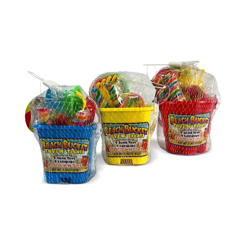 Foreign Beach Buckets Candy