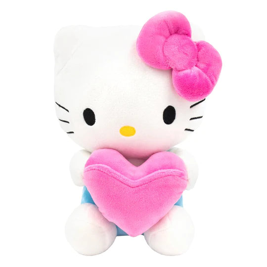 Sanrio Heart Plush - Hello Kitty