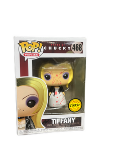 Funko Pop! Bride of Chucky Tiffany CHASE #468 (Pop Protector Included)