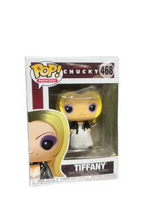 Funko Pop! Bride of Chucky Tiffany #468 (Pop Protector Included)