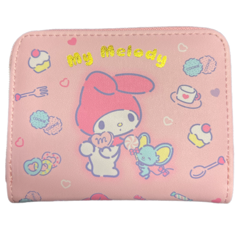 Sanrio My Melody Wallet With Zipper