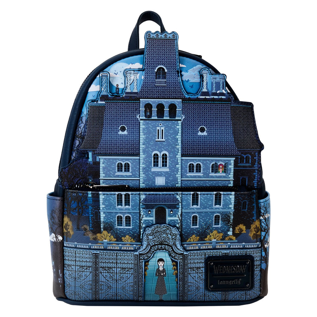 Wednesday Nevermore Academy Mini Backpack