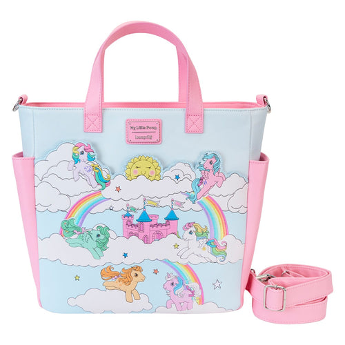 Preorder Loungefly Hasbro MLP Sky Scene Convertible Tote Bag