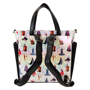 Villains Iridescent Convertible Backpack and Tote Bag