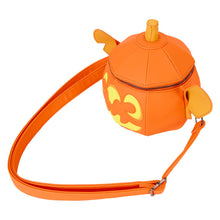 Stitch Figural Pumpkin Crossbody Bag