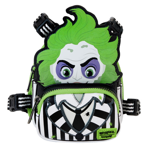 Loungefly Warner Brothers Beetlejuice Cosplay Mini Backpack Dog Harness Medium