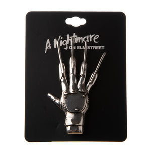 Nightmare On Elm Street 3" Freddy Glove Claw Lapel pin