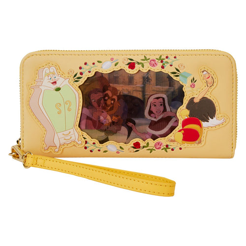 Loungefly Disney Princess Beauty and The Beast Belle Lenticular Wristlet