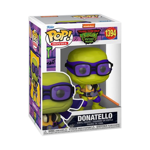 Funko Pop! Teenage Mutant Ninja Turtles: Mutant Mayhem #1394 (Pop Protector Included)