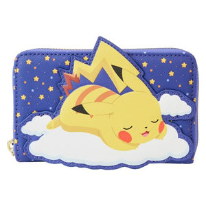 Loungefly Pokemon Sleeping Pikachu and Friends Ziparound Wallet
