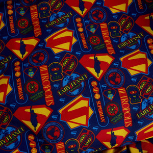 Loungefly DC Superman Nylon Full-Size Backpack