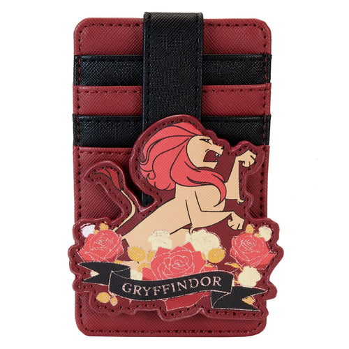Preorder Loungefly WB Harry Potter Gryffindor House Tattoo Card Holder