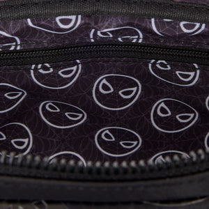 Spider-Man Black & White Suit Sling Crossbody Bag with Coin Bag