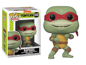 Funko Pop! Movies- Teenage Mutant Ninja Turtles: Raphael 1135 (comes with pop protector)