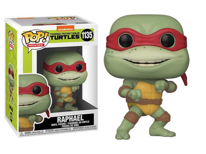 Funko Pop! Movies- Teenage Mutant Ninja Turtles: Raphael 1135 (comes with pop protector)