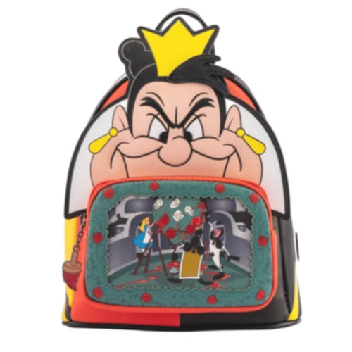 Loungefly Villains Queen of Hearts Mini Backpack