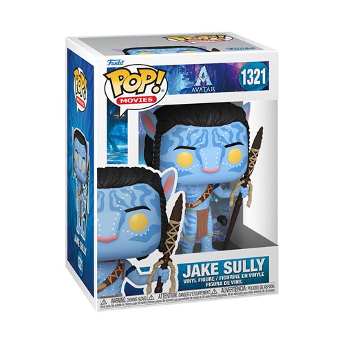 Funko Pop! Movies: Avatar - Jake Sully 1321 (Pop Protector Included)