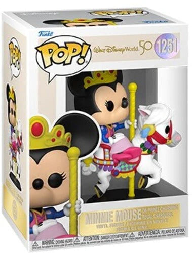 Funko Disney Walt Disney World Pop! Minnie Mouse 1251 (On Prince Charming Regal Carrousel)