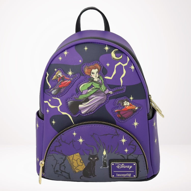 disney villains glow in the dark mini backpack Hocus Pocus Tonight We Fly- Exclusive (Glow In The Dark)