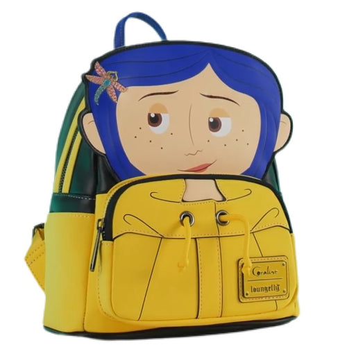 Loungefly Laika Coraline Raincoat Mini Backpack