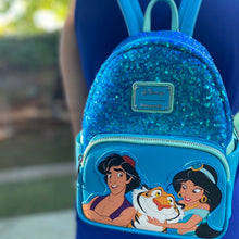 Loungefly Disney Two Toned Jasmine Sequin Mini Backpack from Toyz N Fun