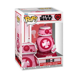 Funko Pop! Star Wars Valentines BB-8 590 (Pop Protector Included)