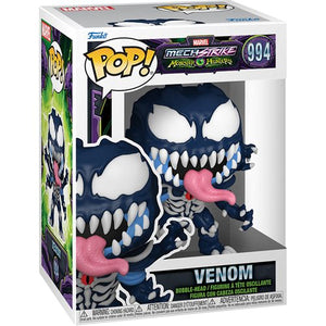 Funko Pop! Marvel: Mech Strike Monster Hunters-  Venom 994 (Pop Protector Included)