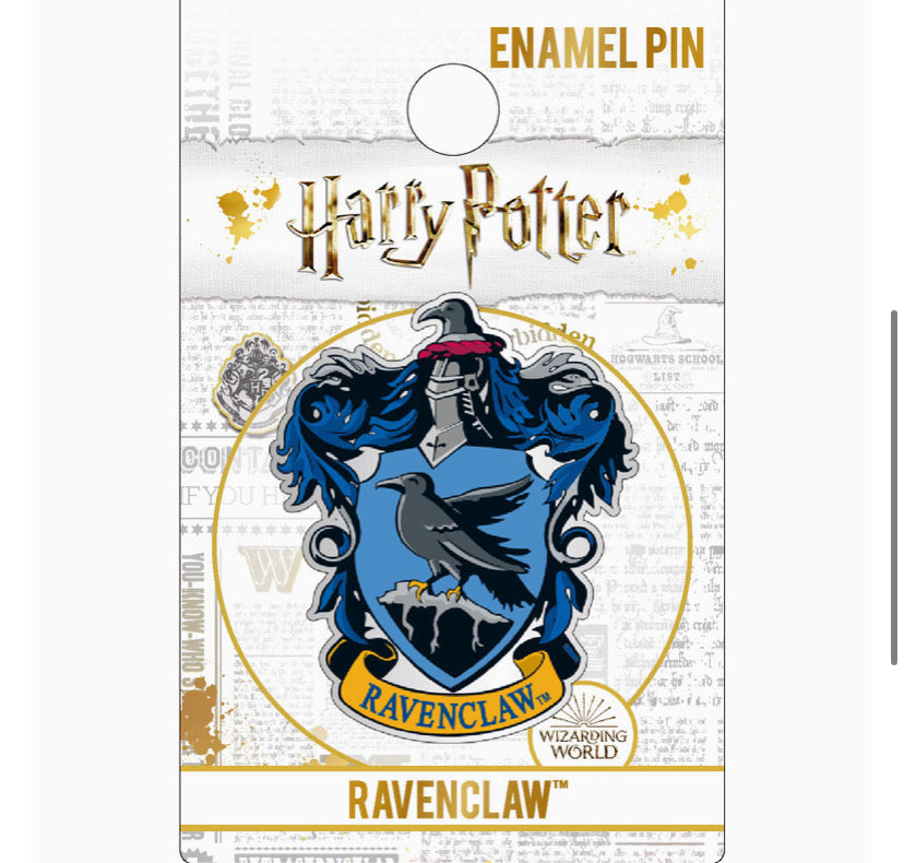 Harry Potter Ravenclaw Crest Pin