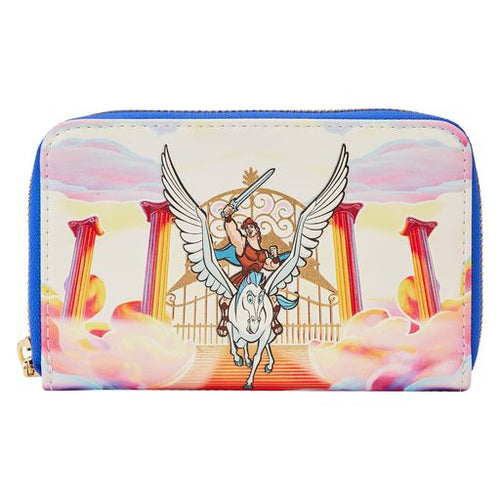 Loungefly Disney Hercules Mount Olympus Gates Ziparound Wallet