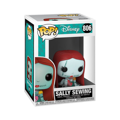 Funko POP! Disney: Nightmare Before Christmas- Sally Sewing 806 (pop protector included)