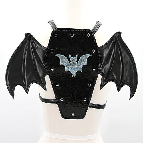 Sleepyville Critters- Bat Coffin Convertible Backpack