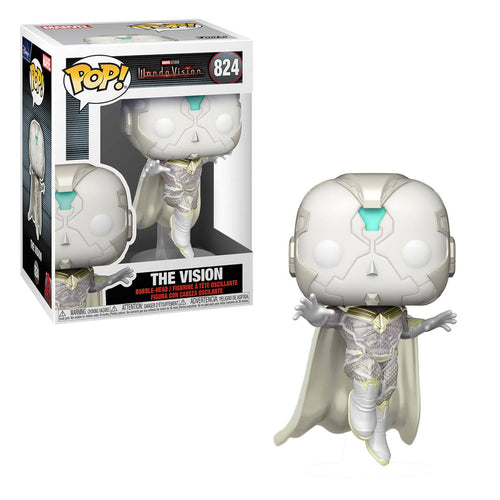 Funko Pop! Marvel- Wanda Vision: The Vision 824 (Comes with pop protector)