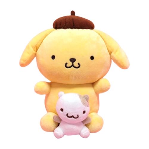 Pompom さん Peeps X Pompompurin Plush Easter Basket , 11In Orange and