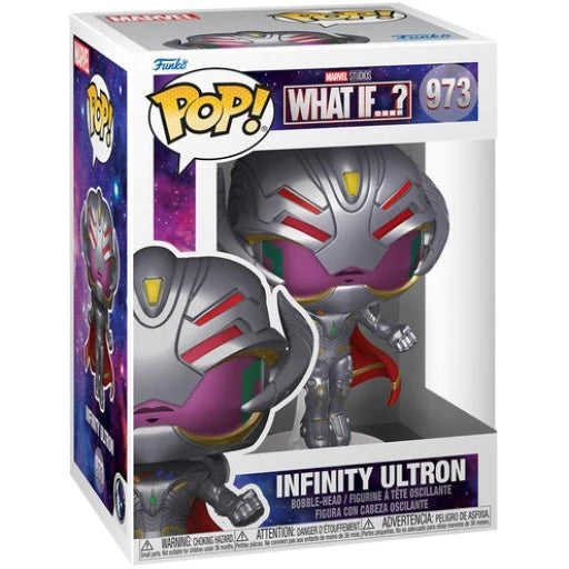 Funko Pop! Marcel Studios: What if -Infinity Ultron 973 (pop protector included)