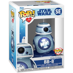 Funko Pops! With Purpose: Star Wars- BB8 Make a Wish Funko Pop SE (pop protector included)