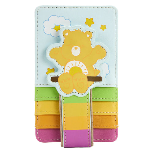 Care Bears Funshine Bear Rainbow Swing Card Holder