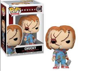 Funko Pop! Movies- Bride of Chucky: Chucky 1249 (pop protector included)